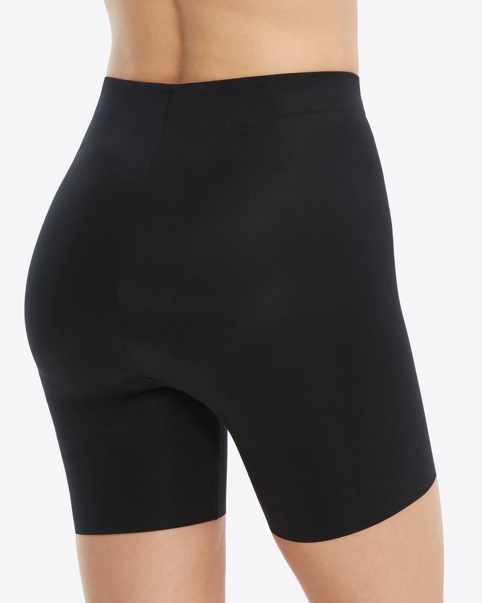 Spanx Suit Your Fancy Booty Booster Mid-Thigh Black | SGLKZMC-59