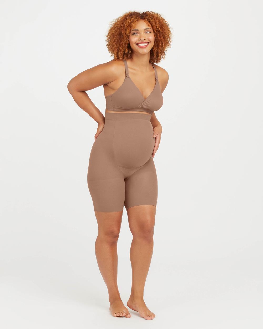 Spanx Mama Short Cafe Au Lait | PDNCQTR-64