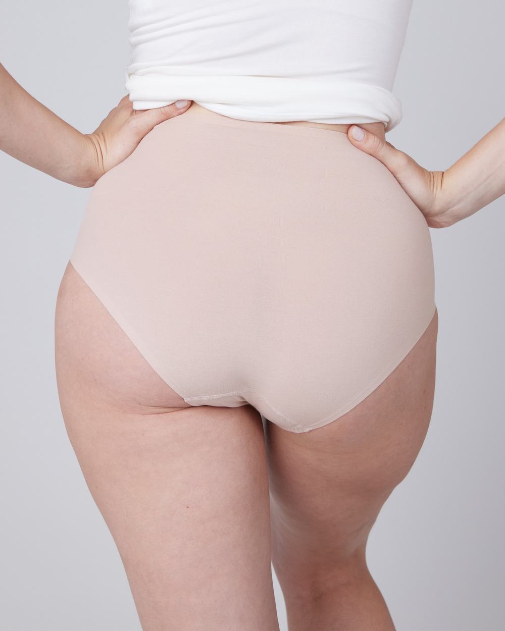 Spanx Ahhh-llelujah® Pima Cotton ‘Fit to You’ Brief Beige | JQTNUOG-28