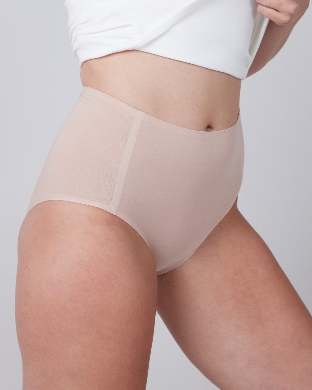 Spanx Ahhh-llelujah® Pima Cotton ‘Fit to You’ Brief Beige | JQTNUOG-28