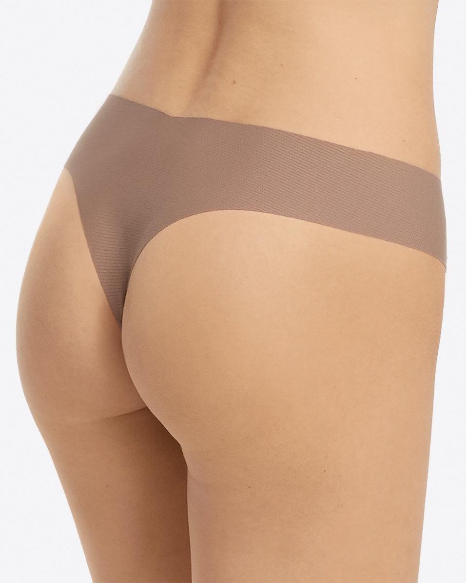 Spanx Under Statements® Thong Grey Brown | AOESLJZ-87