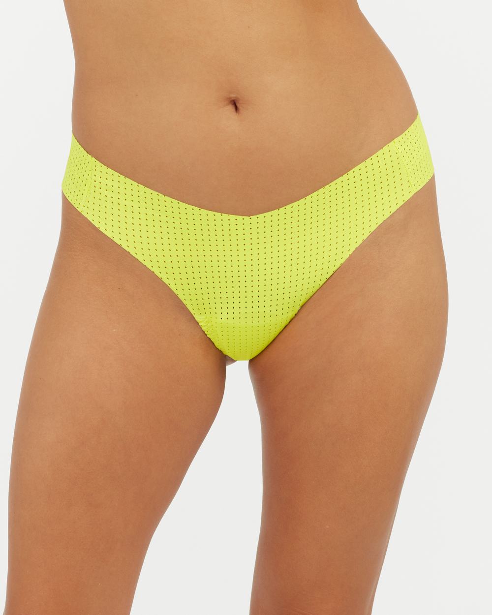 Spanx Under Statements® Thong Yellow | NGSQEJO-42