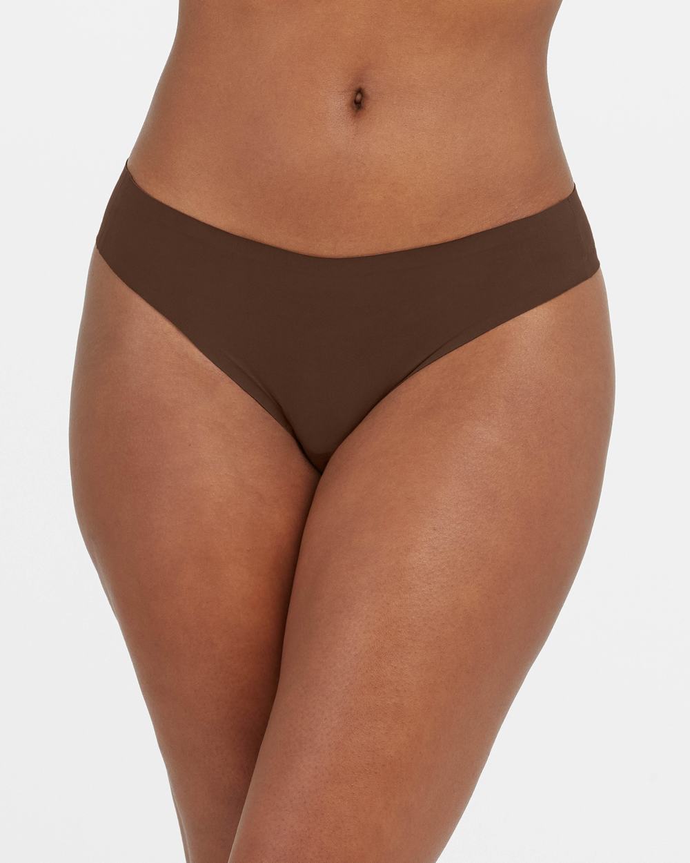 Spanx Ahhh-llelujah® ‘Fit to You’ Thong Brown | ZWNHVDG-43