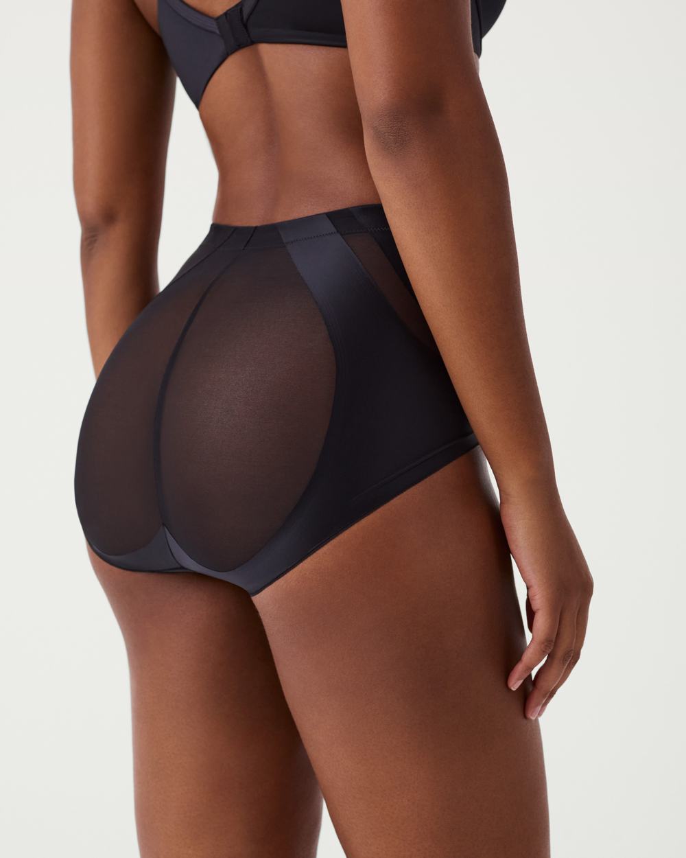 Spanx Booty-Lifting Brief Black | LBMDPWU-92