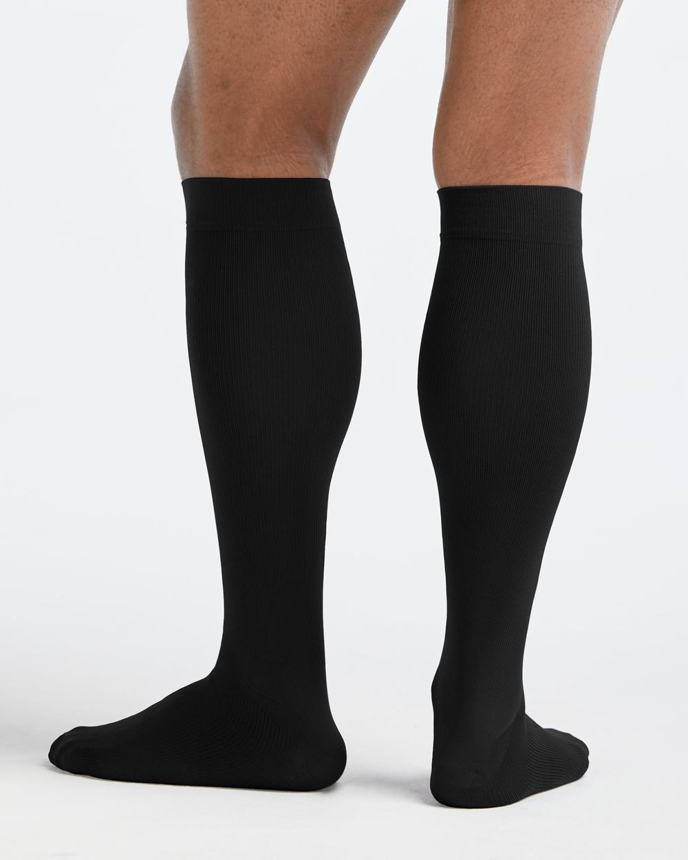 Spanx Men’s Graduated Compression Socks, 15-20 Mmhg Black | RMQESOU-47